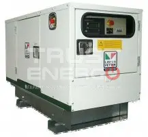 Дизельный генератор Lister Petter LWA 27/LLD 250 3 фазы в кожухе