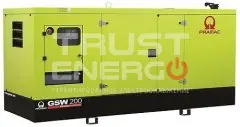 Дизельный генератор Pramac GSW 200 P В кожухе с АВР