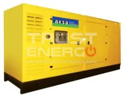 Дизельный генератор Aksa AD-490 В кожухе с АВР